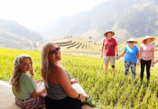 Raspberry Hill rice terraces looks very awsome in October
