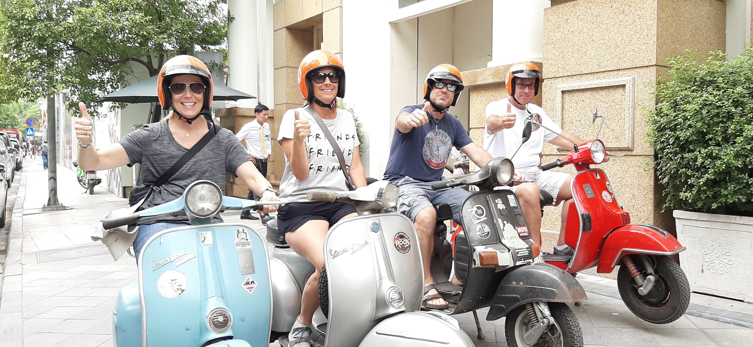 vespa tour in Hanoi
