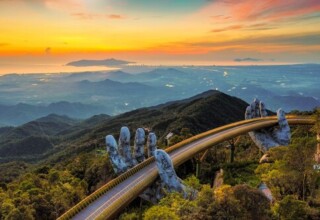 Golden bridge trip in our Vietnam Tour 6 days tour