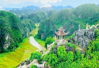 Mua viewpoint in Ninh Binh 2 day 1 night tour